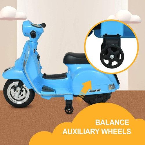 UENJOY PX150 6V Kids Ride Motorcycle (Vespa Edition Pink, Blue , White, Black) - Toytexx UENJOY PX150 6V Kids Ride Motorcycle (Vespa Edition Pink, Blue , White, Black) - Toytexx